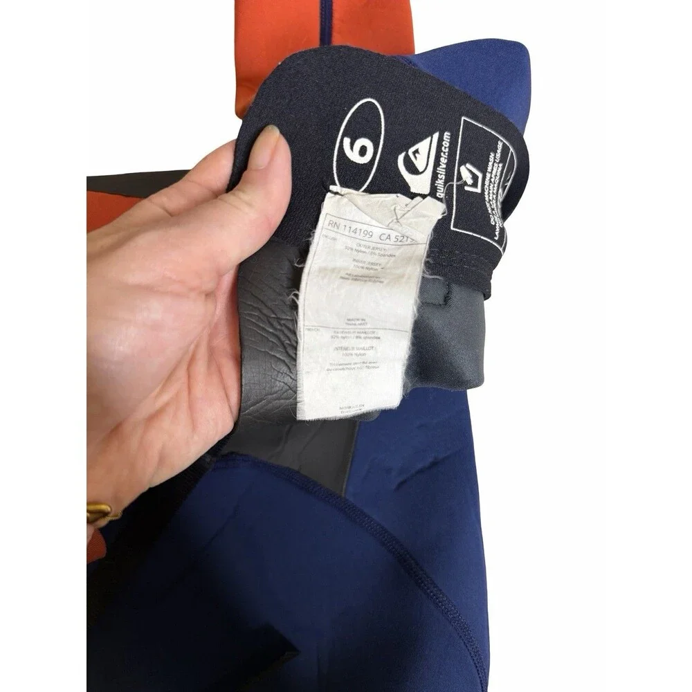 Quicksilver Wetsuit Kids Youth Size 6 F'n Neoprene Syncro F-Lock 3:2